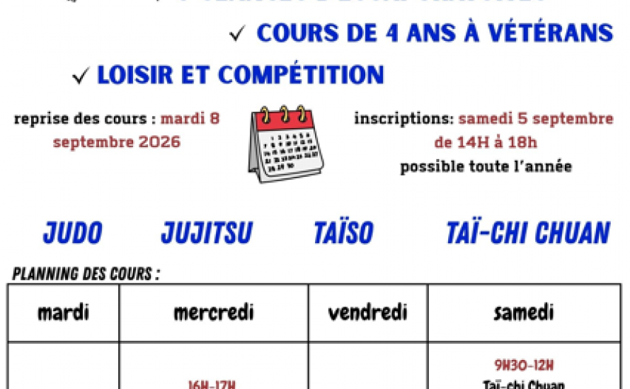 Rentrée 2026-2027
